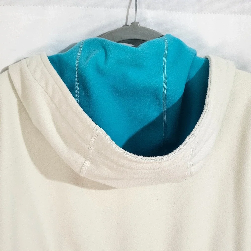 RARE Surf-Fur Sea Vibes Swim Jacket Small Unisex Cream‎ Changing Robe Boat Coat